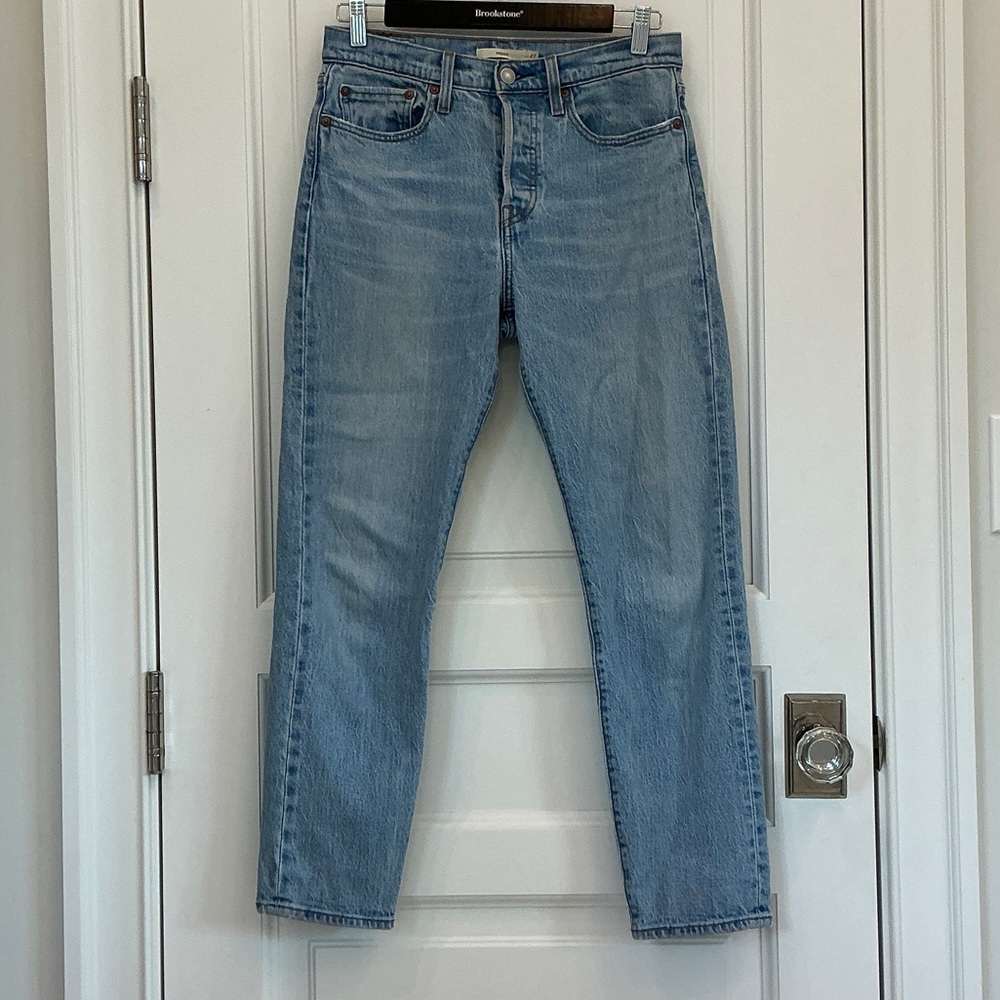 Levis Light Blue Straight Jeans